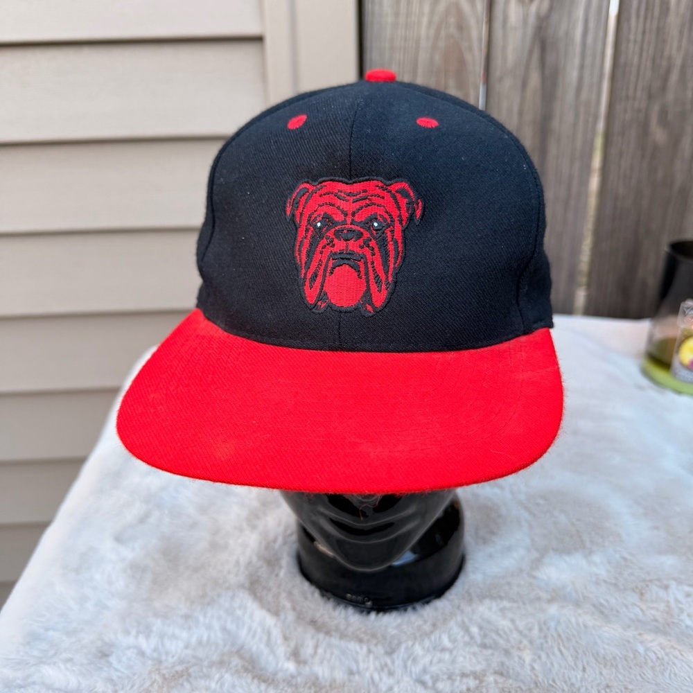 Vintage 1990s Red Dog Beer Embroidered Snapback Hat Cap